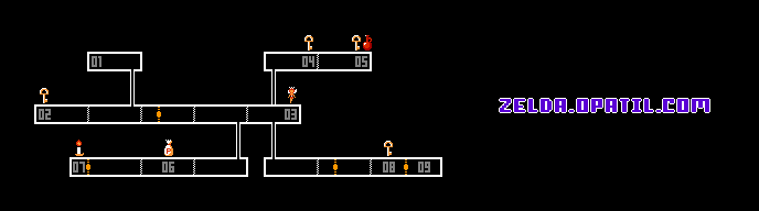 リンクの冒険 第1神殿の攻略 マップ ゼルダの伝説2 リンクの冒険 完全攻略 ゲーム攻略メモ