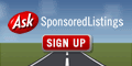 Sign Up with Ask Sponsored Listings