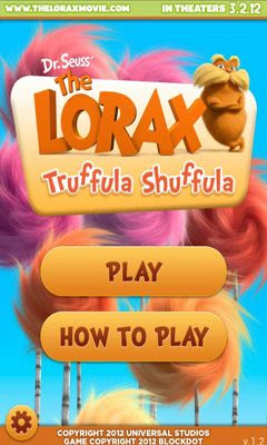 Screenshots of the Truffula Shuffula The Lorax for Android tablet, phone.