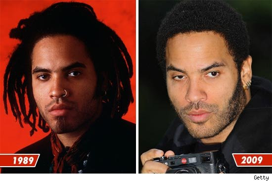 lenny kravitz hair. Lenny Kravitz may party like a