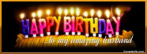 husband birthday facebook cover