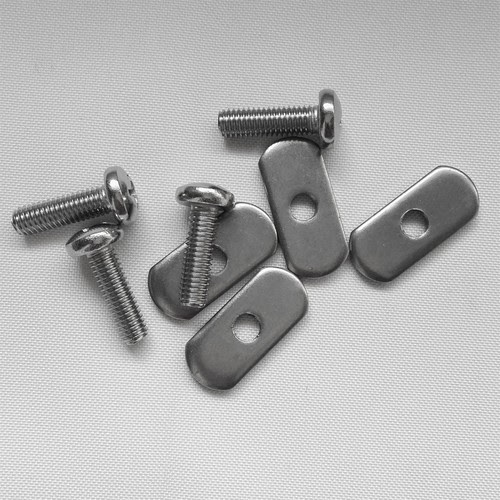 2x 12" Rail Mount Screws Hardware for Kayak Boat Fishing Pole Rod Holder  Accessories Water Sports