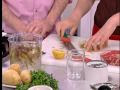 Spezzatino di manzo con carciofi e purè