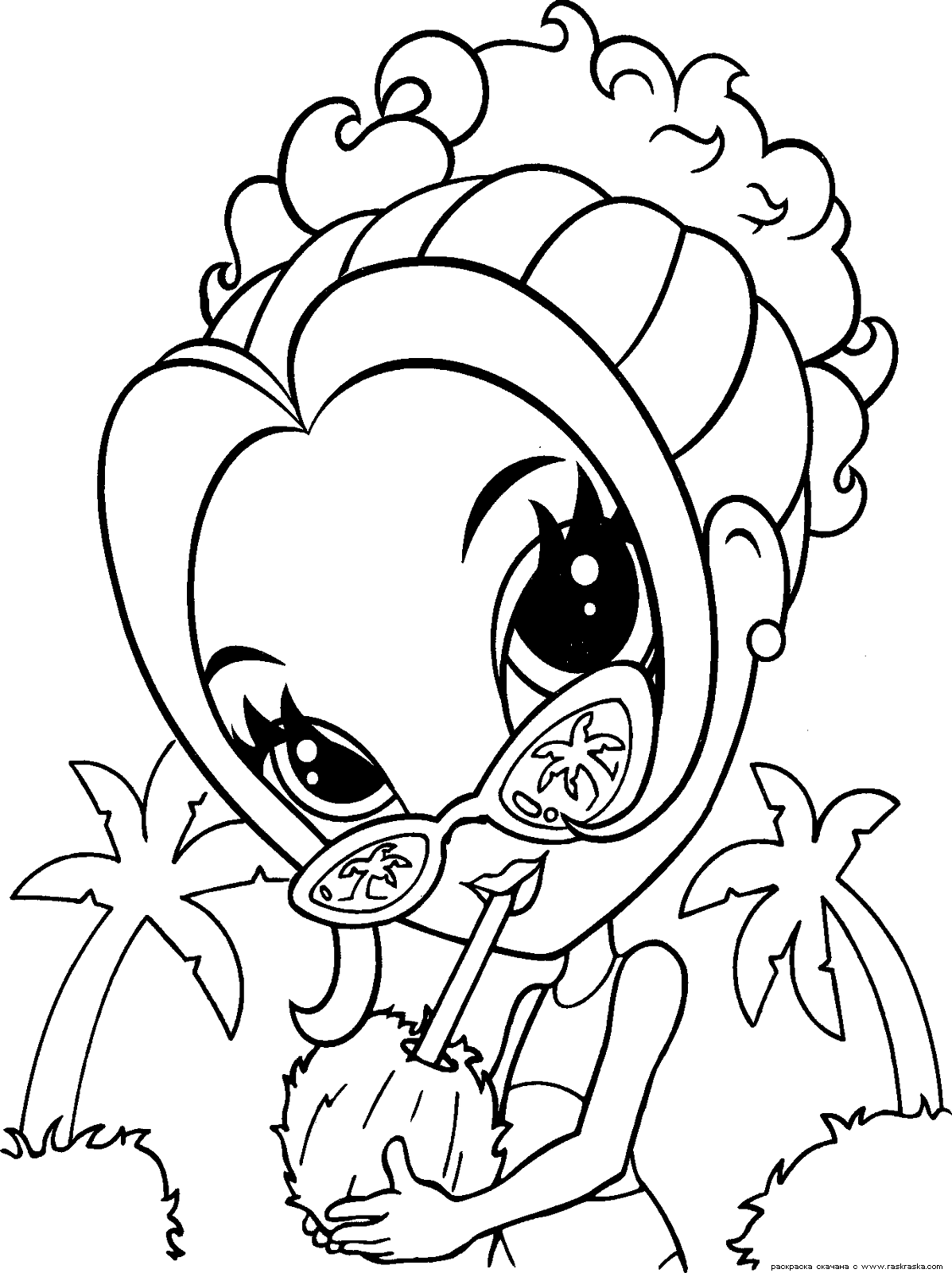 Free Lisa Frank Coloring Pages - Coloring Home