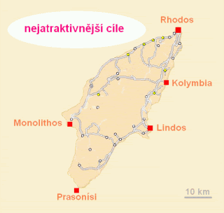 údolí motýlů rhodos mapa Rhodos údolí motýlů rhodos mapa
