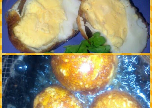 Recipe of Award-winning sig's deep-fried eggs