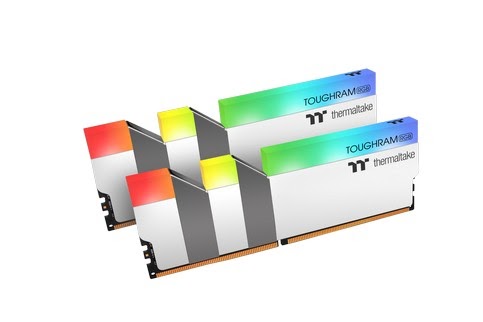 Thermaltake Launches New TOUGHRAM DDR4 Memory Kit and New Specification
for TOUGHRAM RGB DDR4 Memory Kit White Edition