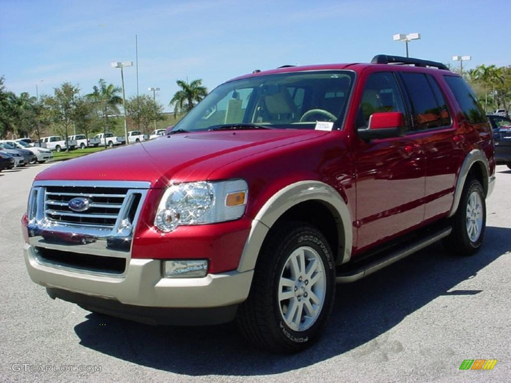 10 Sangria Red Metallic Ford Explorer Eddie Bauer Photo 8 Gtcarlot Com Car Color Galleries