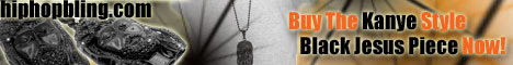 Black Jesus Pendant & Necklace