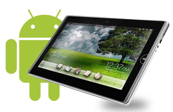 tablet android asus samsung lg acer htc Las tablets con Android abarcarán el 39% del mercado en 2012