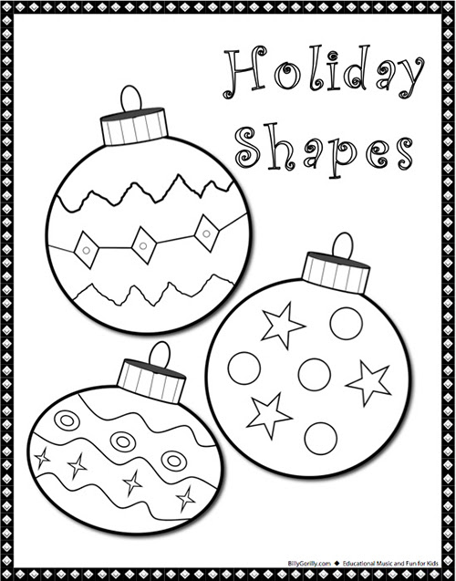 15 Winter Holiday Coloring Pages for Kids | Sing Laugh Learn
