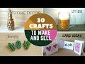 Diy Craft Ideas To Make And Sell