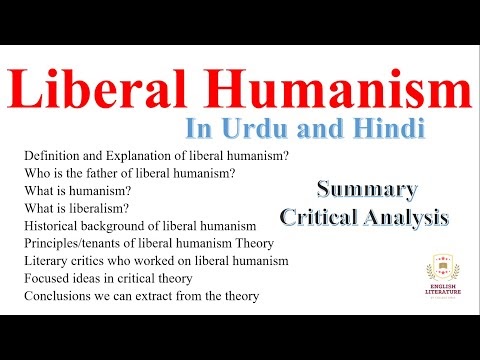  Liberal Humanism in Urdu and Hindi, Liberal Humanism Literary Theory In Urdu, Liberal Humanism PDF. 