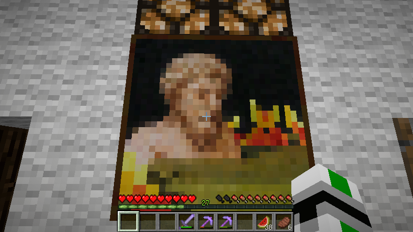 第一回 Minecraftで隠し部屋を作る 絵画の出入り口編 リベルさんの戯言室