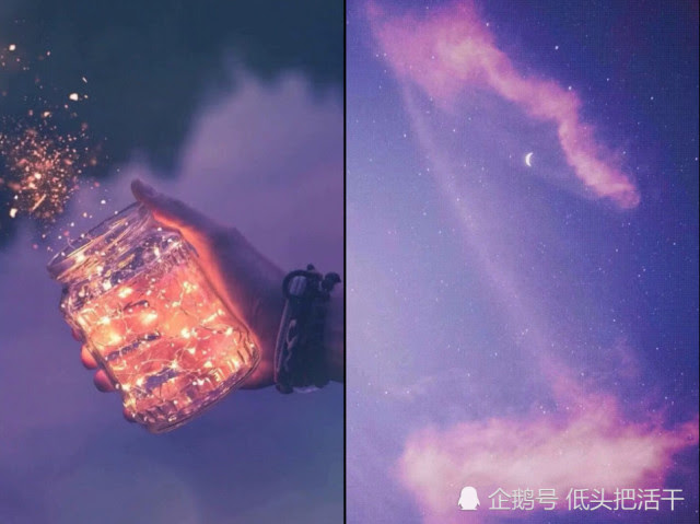 紫色 星空 梦幻壁纸 每一张都少女心满满 赶快收藏起来吧 少女心梦幻星空壁纸 恩芝网