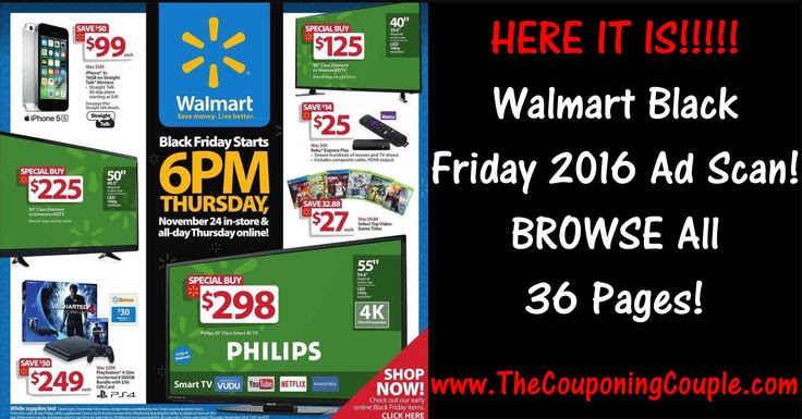 ***ANOTHER HOT BLACK FRIDAY AD LEAKED ~ WALMART**** Here is the Walmart Black Fr...