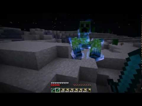 Minecraft Creeper Struck By Lightning![HD]  How To Make 