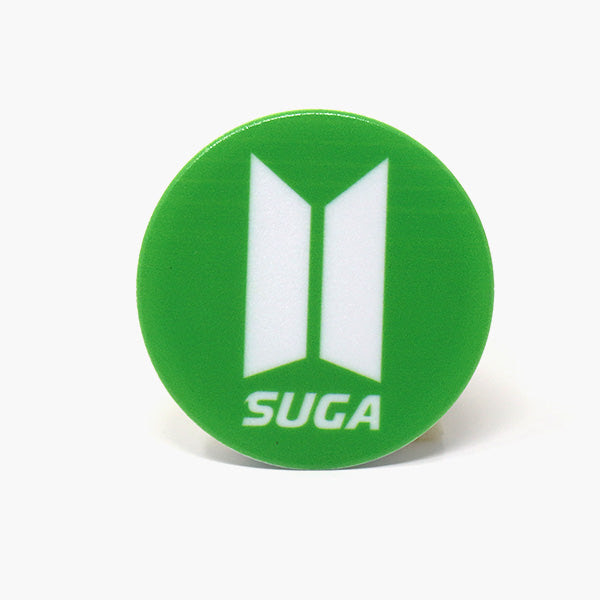 Download BTS Smart Holder Popsocket (Suga Logo) - Kpopsessed
