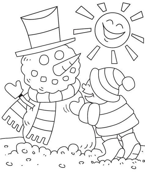  free printable winter coloring pages for kids