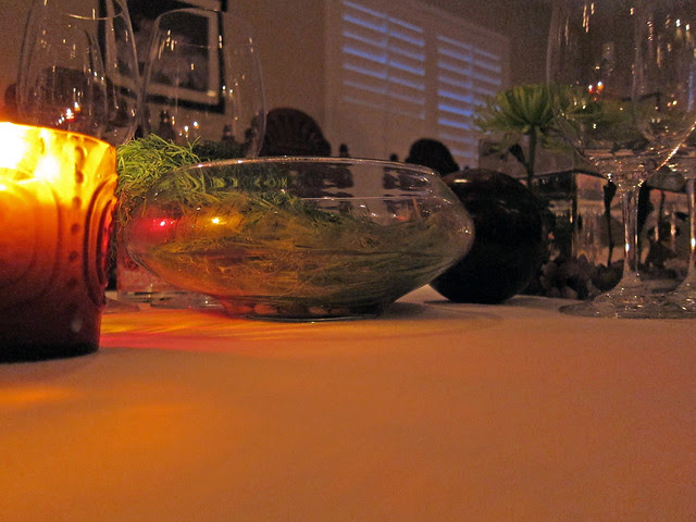 Jeffrey Brana vegetarian dinner