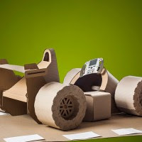 Sorry, this racecar doesn't come in adult sizes...yet