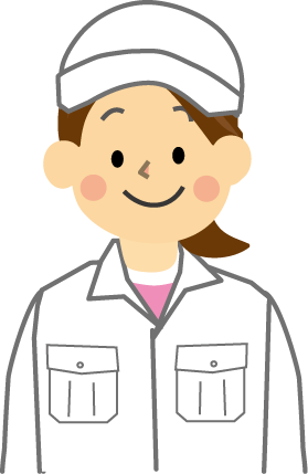 人物 職業 作業服 イラスト 無料素材