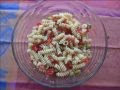 Pasta Fredda Estiva con pomodori ed olive - semplice e veloce - vegetariana/vegana