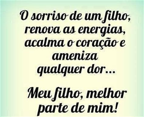 sorriso de um filho renascer aos