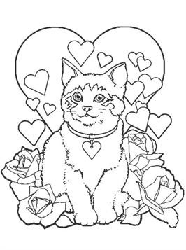 Kids N Fun 68 Kleurplaten Van Poezen En Katten