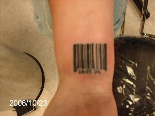 barcode tattoo book. the arcode tattoo book.