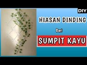 Menarik Cara Membuat Hiasan Dinding Dari Sumpit Kayu Diy, Paling Heboh!