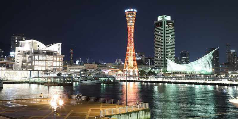 神戶旅遊 神戶港塔 遊船 夜景 Mosaic Garden馬賽克廣場 含交通 神戶逛街賞景首選必去景點 右上世界食旅
