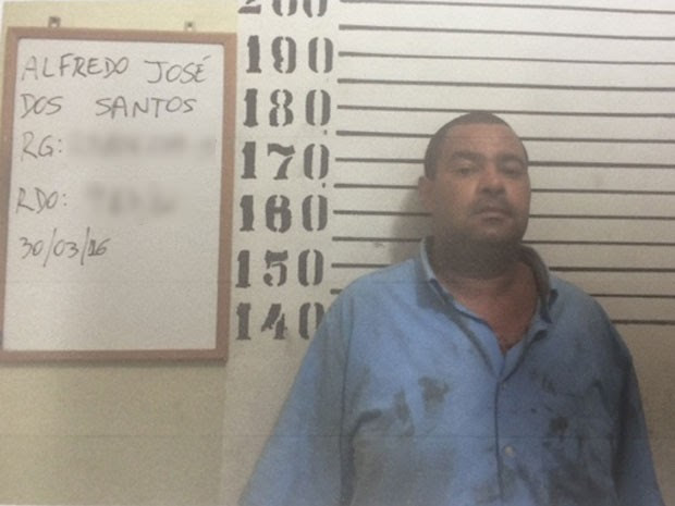 Alfredo foi preso  (Foto: Reprodução / Polícia Civil)