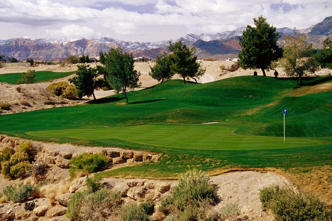 Badlands Golf Course in Summerlin area.
