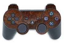 Dark Burlwood Design PS3 Playstation 3 Controller Protector Skin Decal Sticker