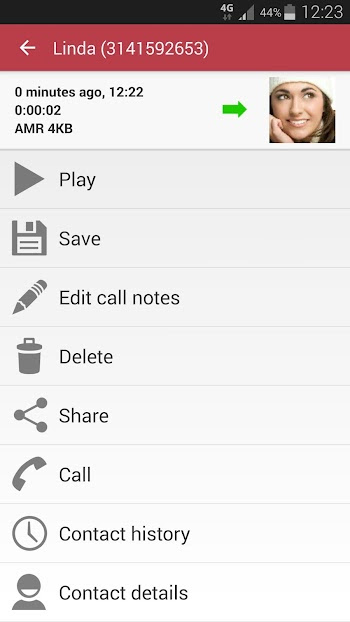  Automatic Call Recorder Pro- screenshot 