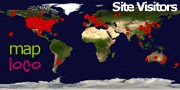 Locations of Site Visitors