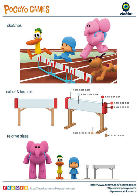 Pocoyo Games 2012 Hurdle
