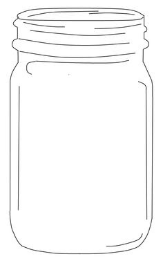 Mason jar clipart - Clipground