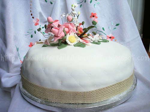 Flower cake 