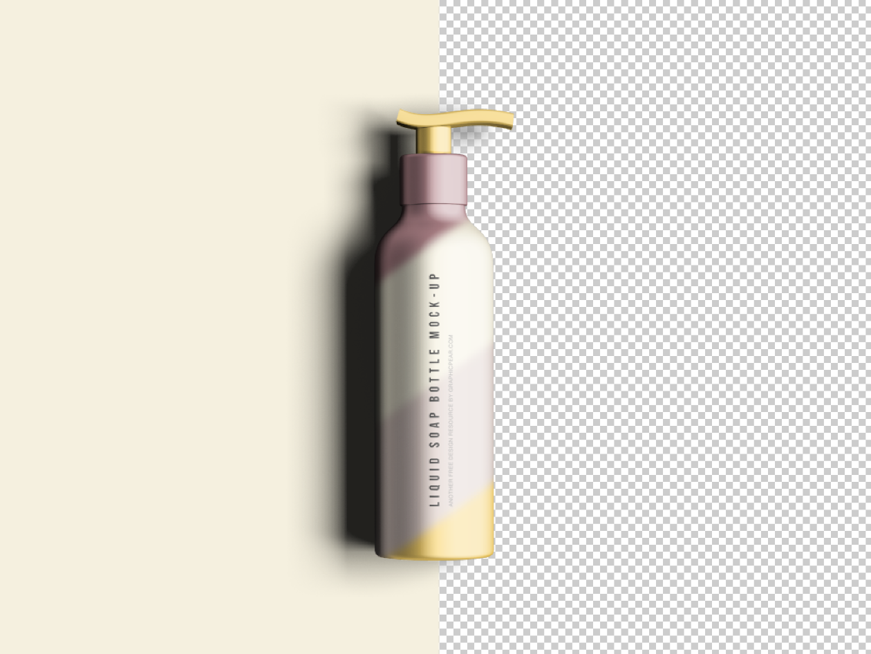 Download Liquid Soap Bottle Mockup