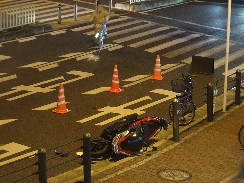 交差点での自転車事故