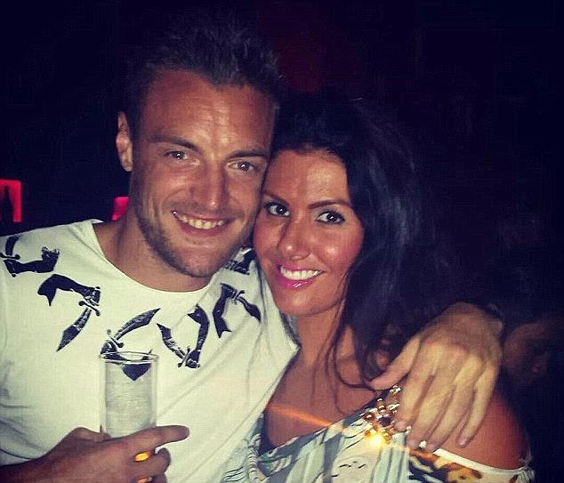 Persistent: Becky turned Jamie down several times before she agreed to go on a date with the footballer