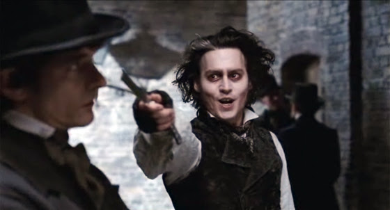 johnny depp as sweeney todd