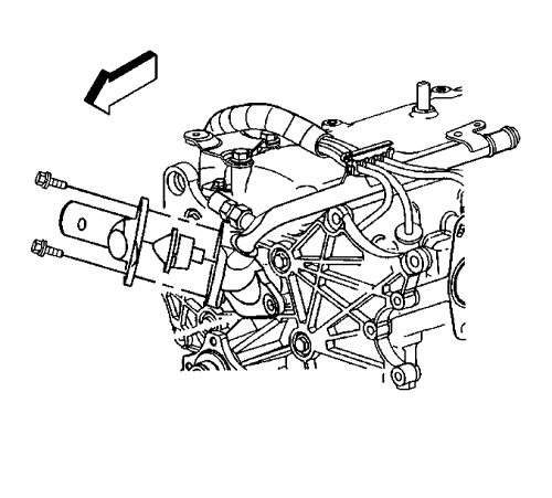 Solved Cooling System Thermostat Location Fixya