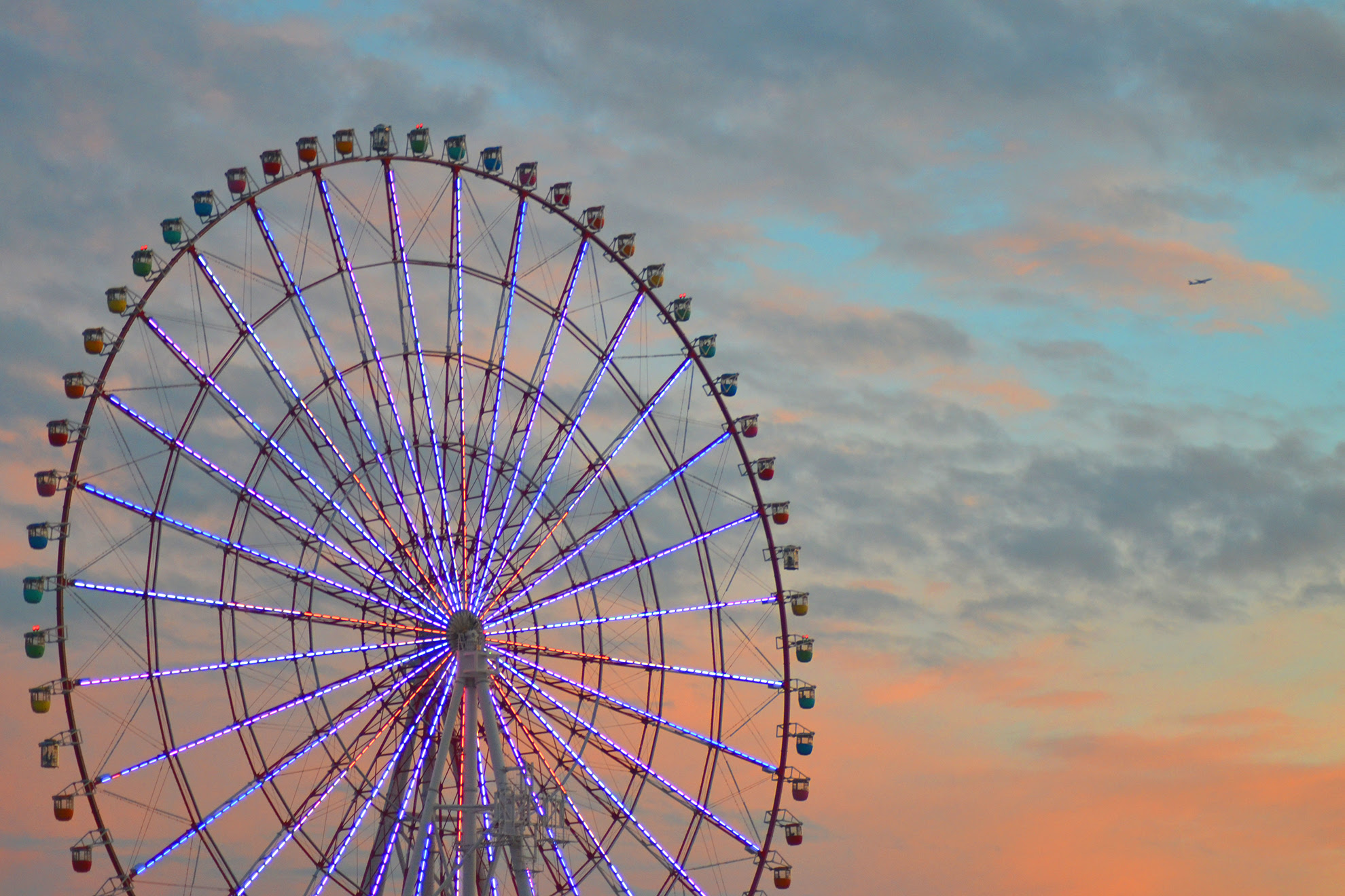 無料のフリー写真素材mossanlibrary 観覧車