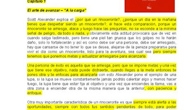 Análisis Del Libro El Rinoceronte