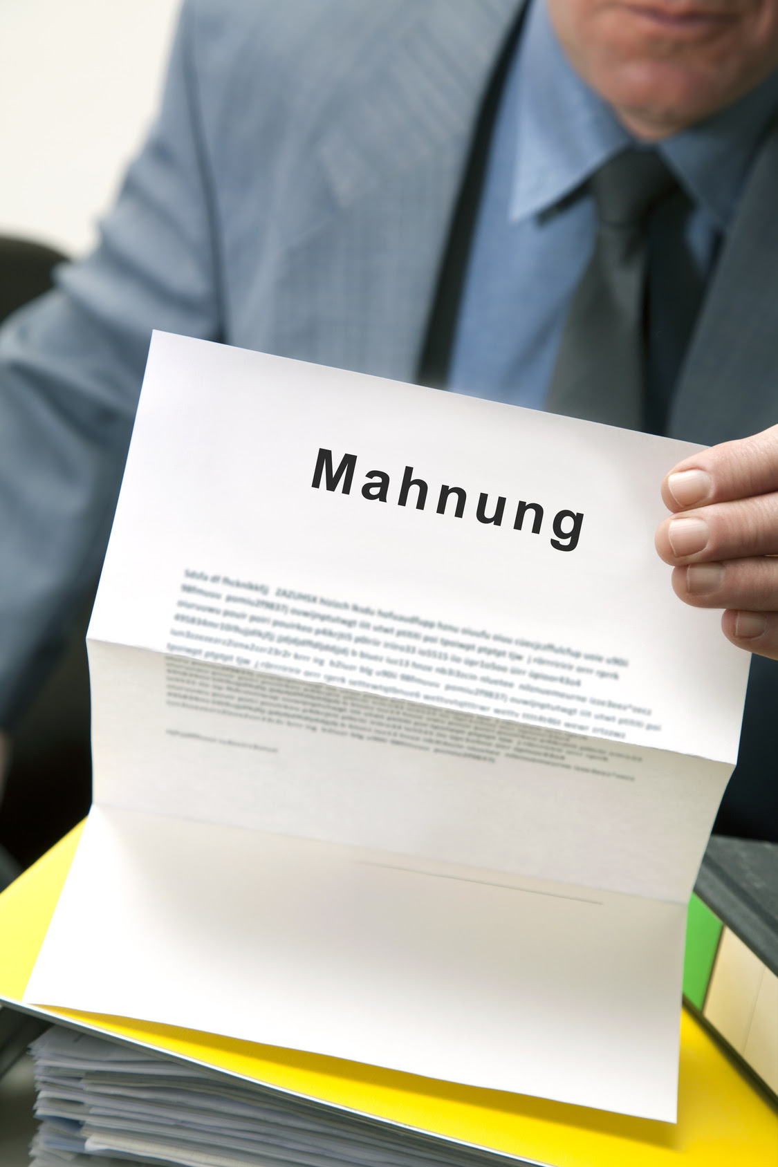 Mahnung Vorlage › Der Mustermann