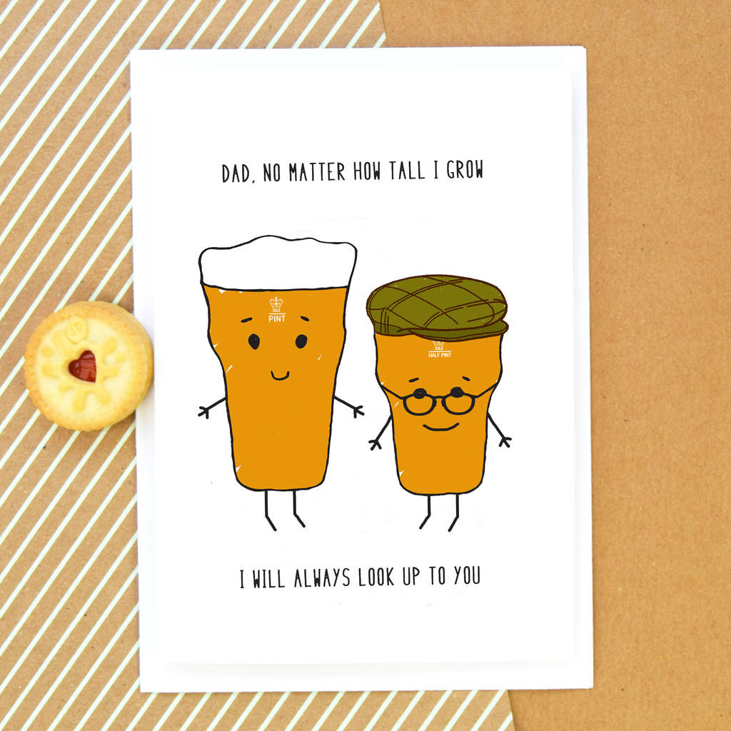 funny beer father's day card by of life & lemons ...