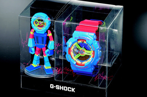 Rainbow Colored G-Shock Man Shock Set